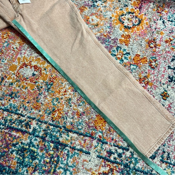 NWT Frame Le Sylvie Jean High Rise Slender Straight Leg Rigid Denim Sand 28 - Picture 14 of 16